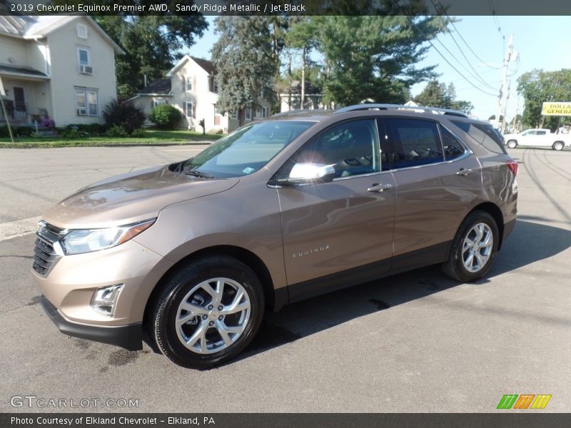 Sandy Ridge Metallic / Jet Black 2019 Chevrolet Equinox Premier AWD