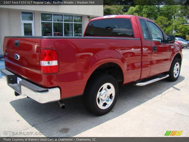Redfire Metallic / Medium Flint 2007 Ford F150 XLT Regular Cab