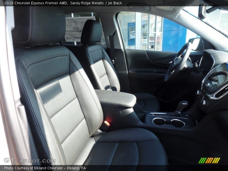 Sandy Ridge Metallic / Jet Black 2019 Chevrolet Equinox Premier AWD
