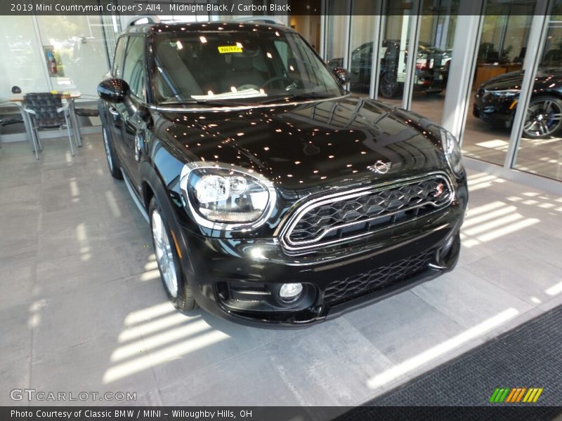 Midnight Black / Carbon Black 2019 Mini Countryman Cooper S All4
