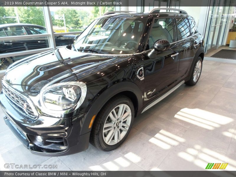 Midnight Black / Carbon Black 2019 Mini Countryman Cooper S All4