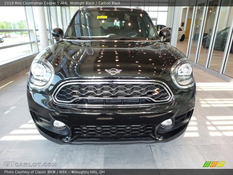 Midnight Black / Carbon Black 2019 Mini Countryman Cooper S All4