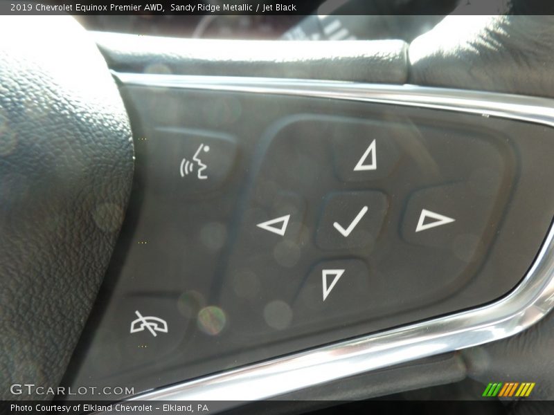 Sandy Ridge Metallic / Jet Black 2019 Chevrolet Equinox Premier AWD
