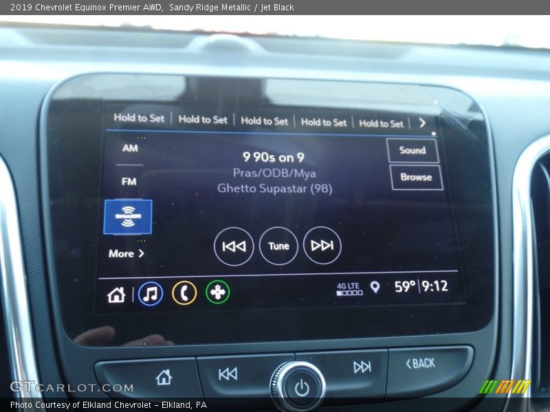 Sandy Ridge Metallic / Jet Black 2019 Chevrolet Equinox Premier AWD