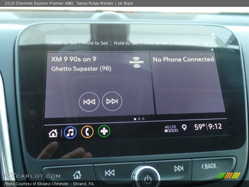 Sandy Ridge Metallic / Jet Black 2019 Chevrolet Equinox Premier AWD