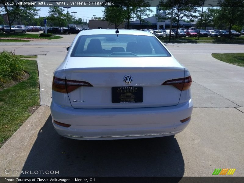 White Silver Metallic / Titan Black 2019 Volkswagen Jetta SEL