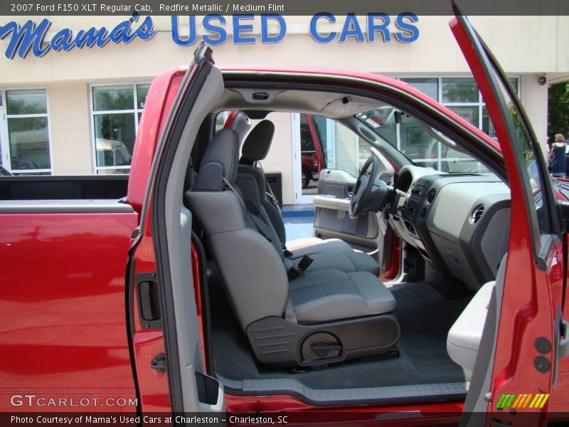 Redfire Metallic / Medium Flint 2007 Ford F150 XLT Regular Cab
