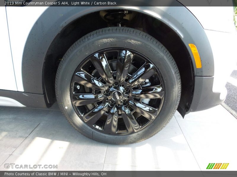 Light White / Carbon Black 2019 Mini Countryman Cooper S All4