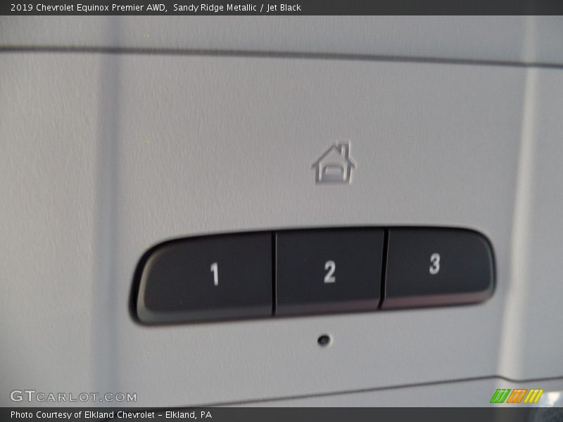 Sandy Ridge Metallic / Jet Black 2019 Chevrolet Equinox Premier AWD