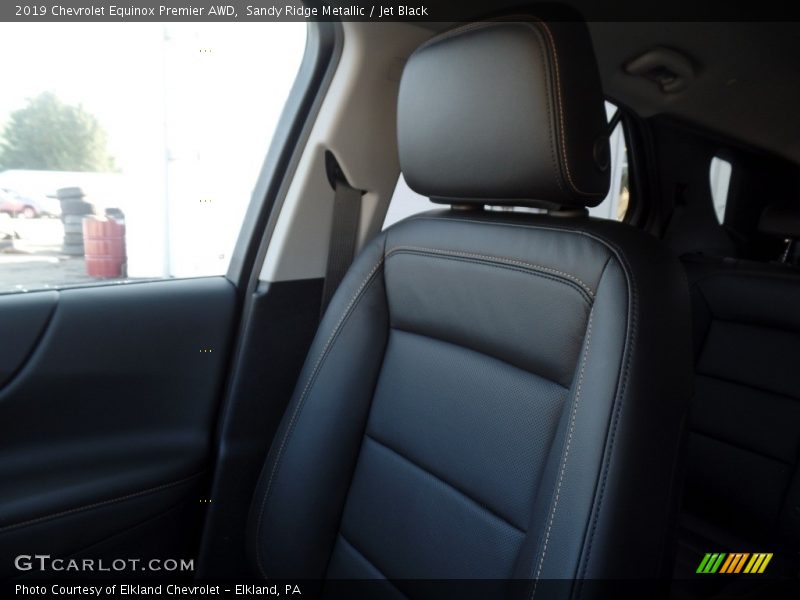 Sandy Ridge Metallic / Jet Black 2019 Chevrolet Equinox Premier AWD