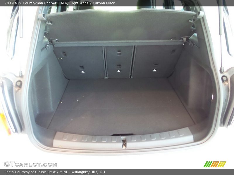 Light White / Carbon Black 2019 Mini Countryman Cooper S All4