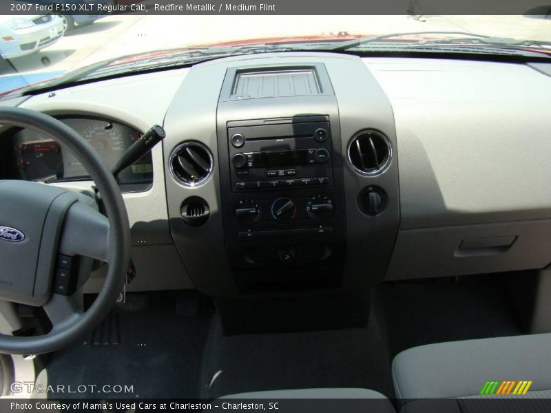 Redfire Metallic / Medium Flint 2007 Ford F150 XLT Regular Cab