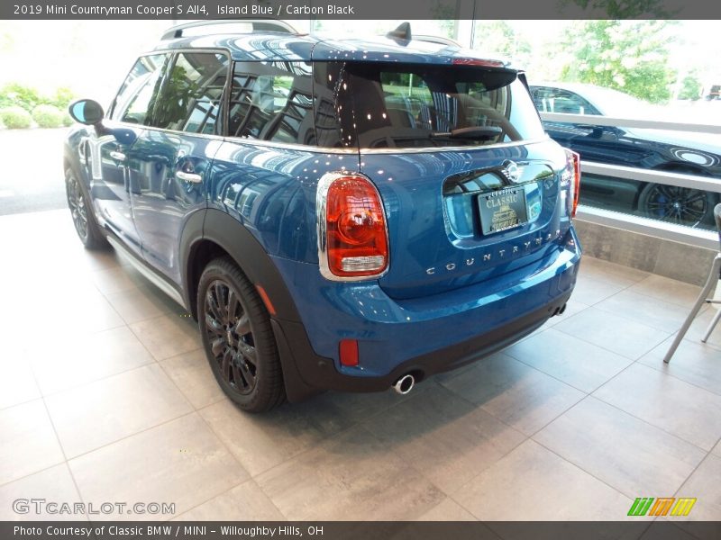 Island Blue / Carbon Black 2019 Mini Countryman Cooper S All4