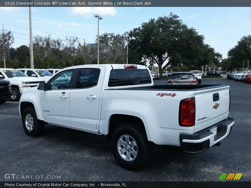 Summit White / Jet Black/Dark Ash 2019 Chevrolet Colorado WT Crew Cab 4x4