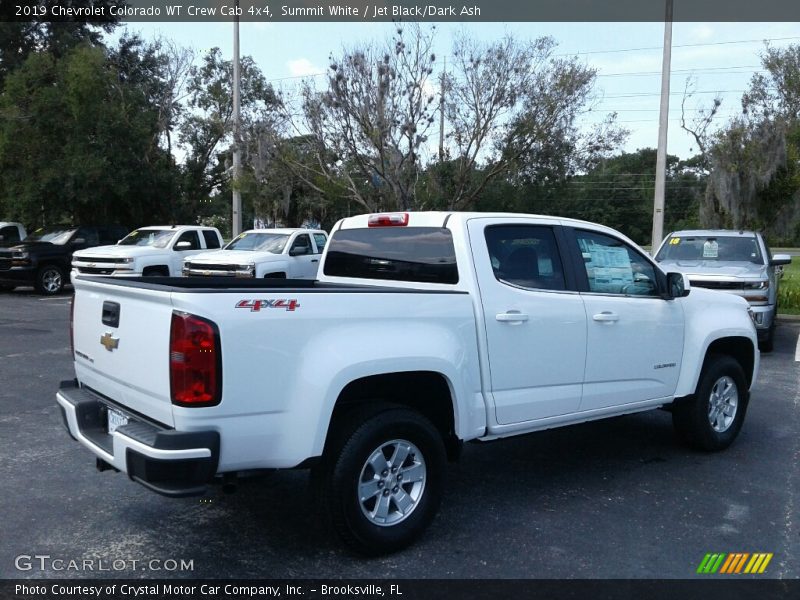 Summit White / Jet Black/Dark Ash 2019 Chevrolet Colorado WT Crew Cab 4x4