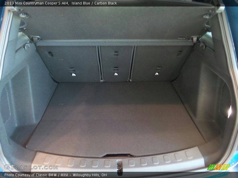 Island Blue / Carbon Black 2019 Mini Countryman Cooper S All4
