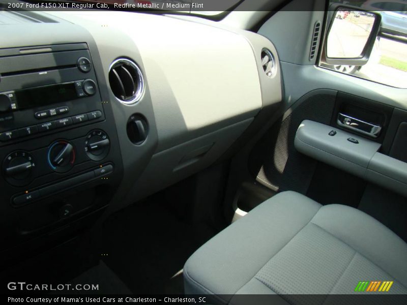 Redfire Metallic / Medium Flint 2007 Ford F150 XLT Regular Cab