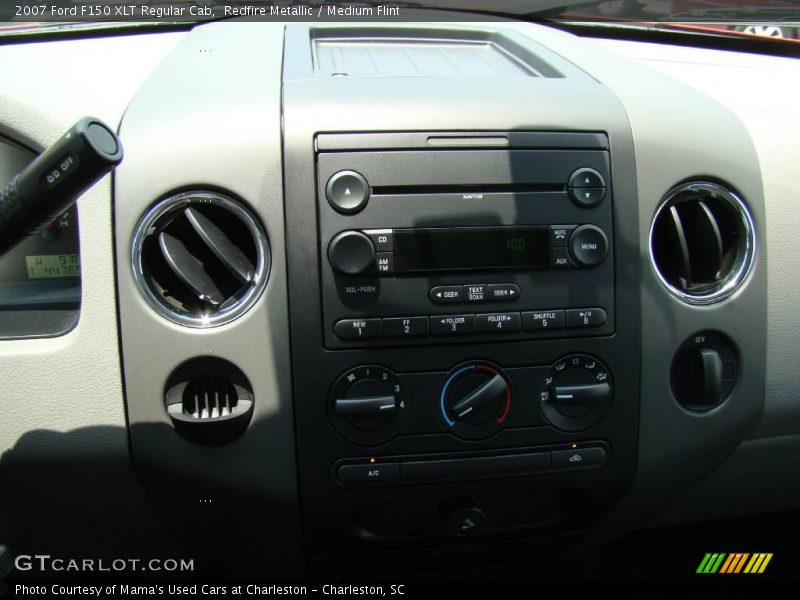 Redfire Metallic / Medium Flint 2007 Ford F150 XLT Regular Cab