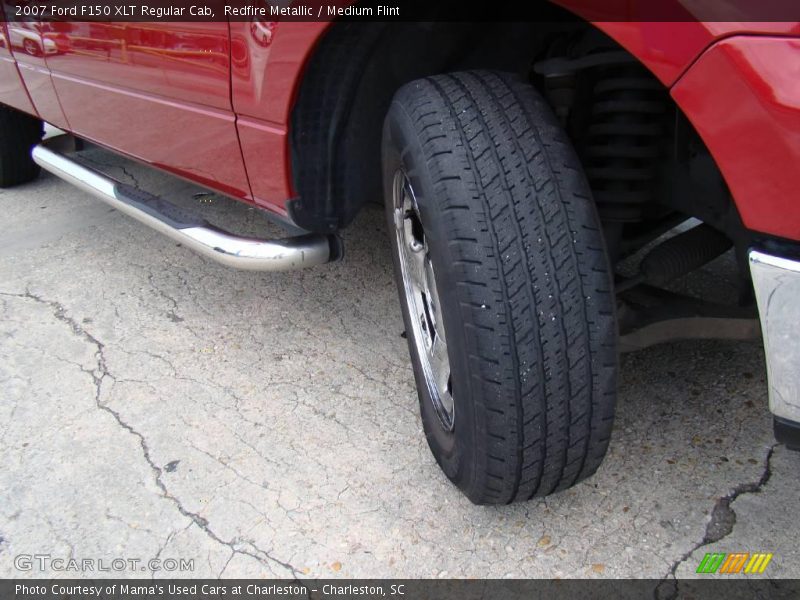 Redfire Metallic / Medium Flint 2007 Ford F150 XLT Regular Cab