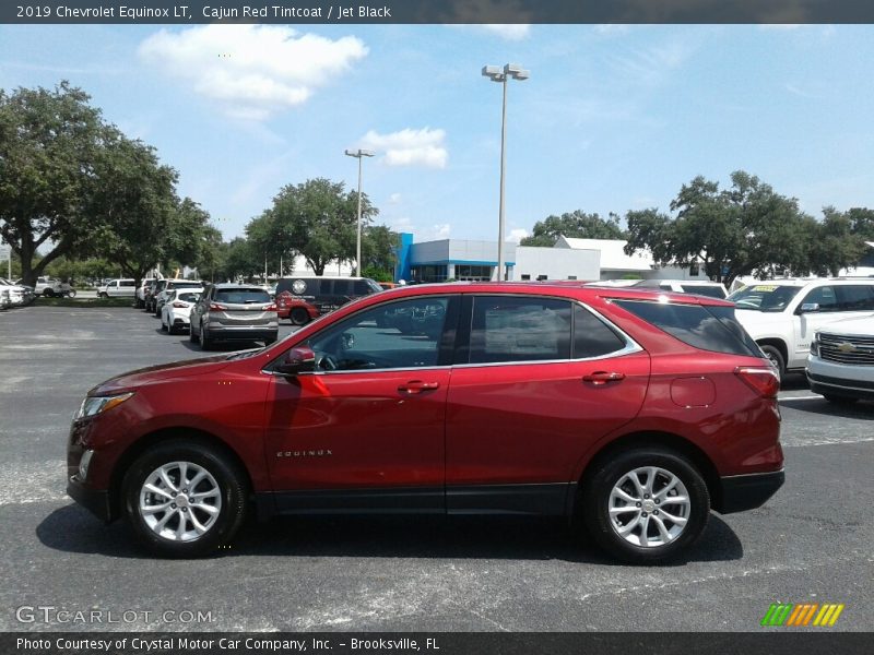 Cajun Red Tintcoat / Jet Black 2019 Chevrolet Equinox LT