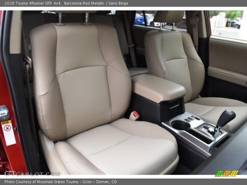 Barcelona Red Metallic / Sand Beige 2018 Toyota 4Runner SR5 4x4