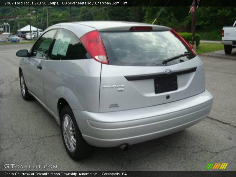 CD Silver Metallic / Charcoal/Light Flint 2007 Ford Focus ZX3 SE Coupe