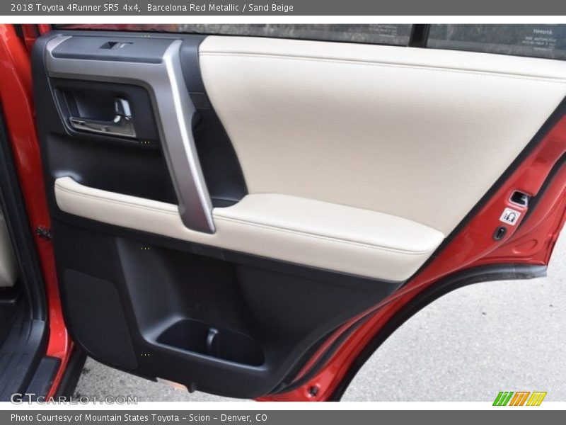 Barcelona Red Metallic / Sand Beige 2018 Toyota 4Runner SR5 4x4