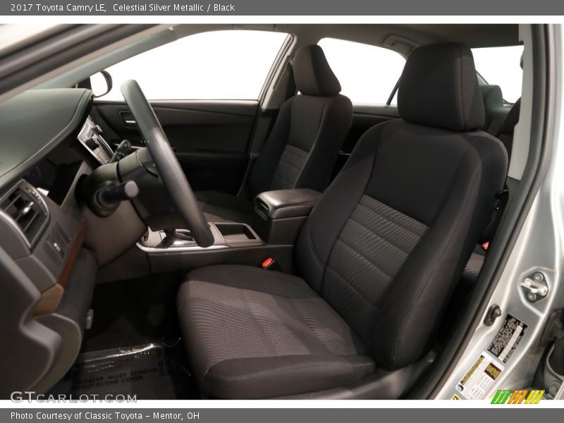 Celestial Silver Metallic / Black 2017 Toyota Camry LE