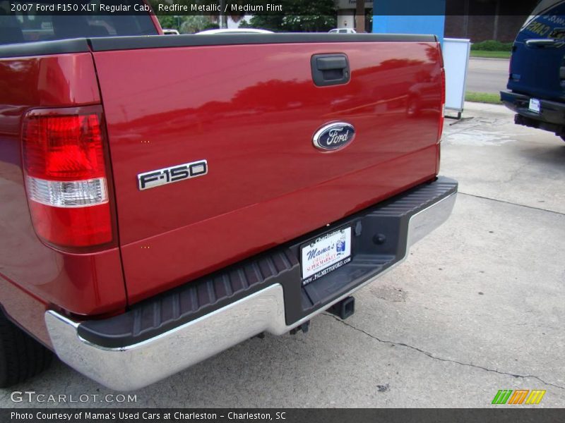 Redfire Metallic / Medium Flint 2007 Ford F150 XLT Regular Cab