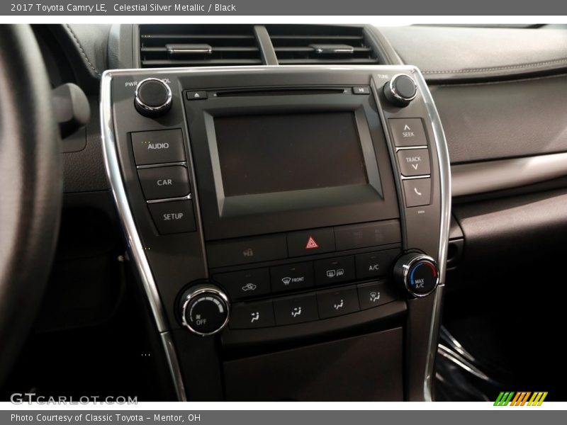 Celestial Silver Metallic / Black 2017 Toyota Camry LE