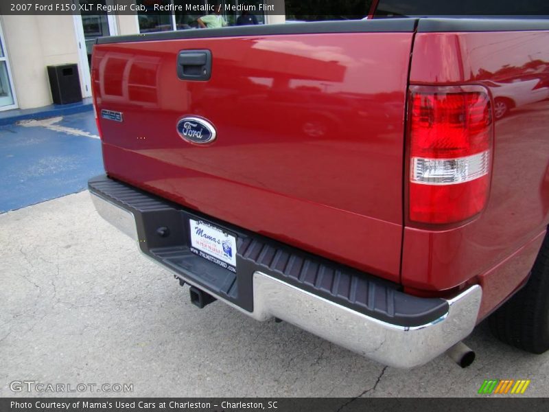 Redfire Metallic / Medium Flint 2007 Ford F150 XLT Regular Cab