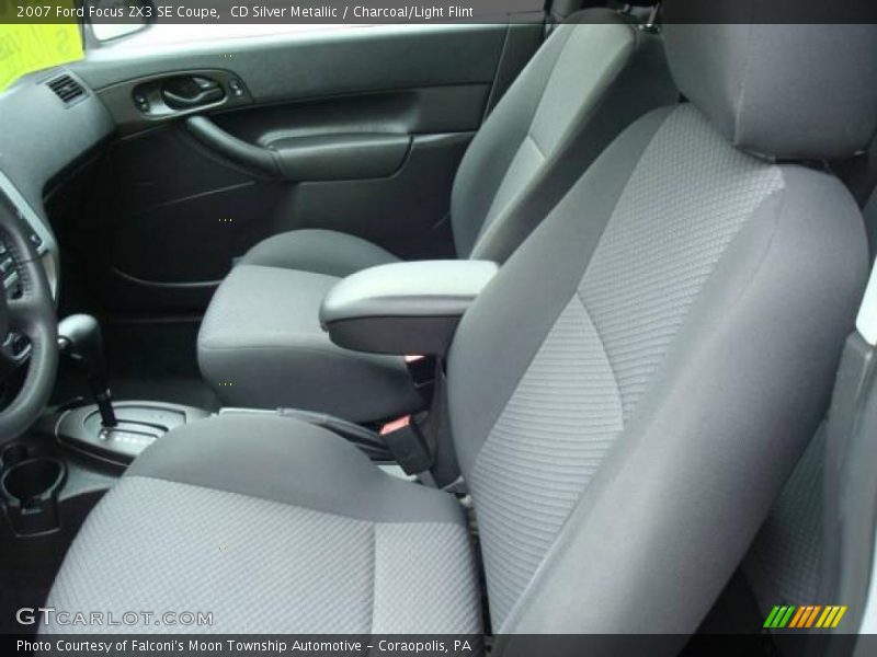 CD Silver Metallic / Charcoal/Light Flint 2007 Ford Focus ZX3 SE Coupe