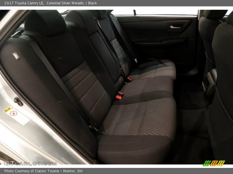 Celestial Silver Metallic / Black 2017 Toyota Camry LE