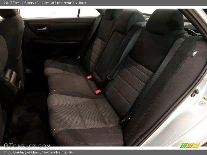 Celestial Silver Metallic / Black 2017 Toyota Camry LE