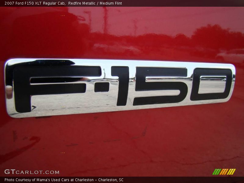 Redfire Metallic / Medium Flint 2007 Ford F150 XLT Regular Cab