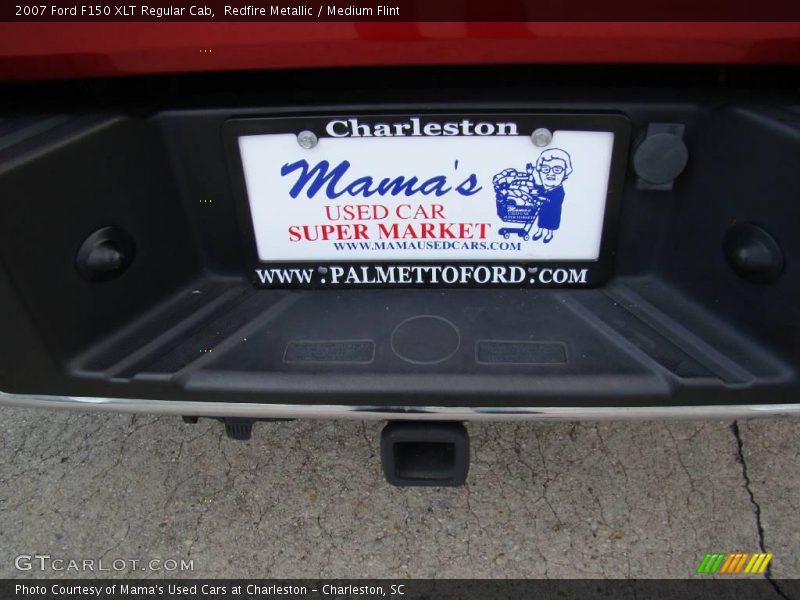 Redfire Metallic / Medium Flint 2007 Ford F150 XLT Regular Cab