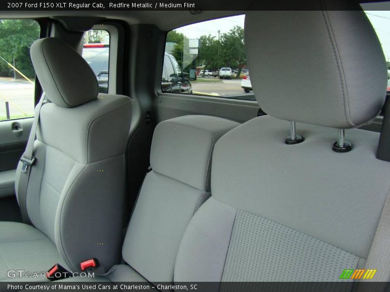 Redfire Metallic / Medium Flint 2007 Ford F150 XLT Regular Cab