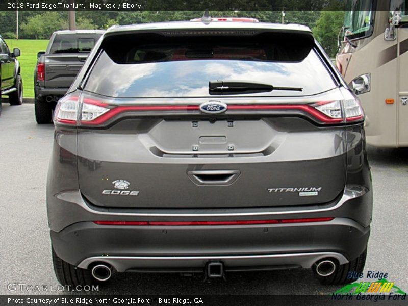 Magnetic / Ebony 2018 Ford Edge Titanium