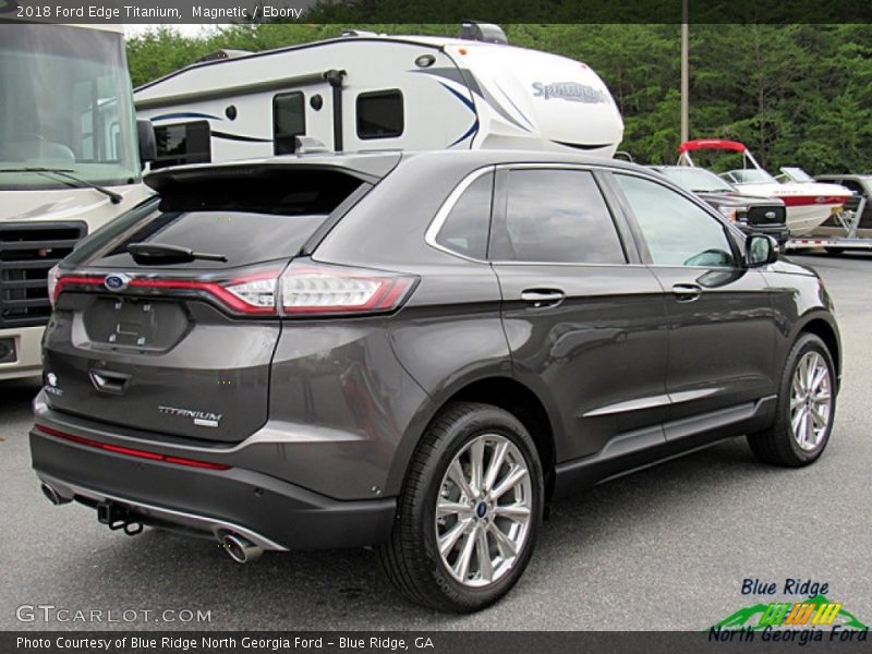 Magnetic / Ebony 2018 Ford Edge Titanium