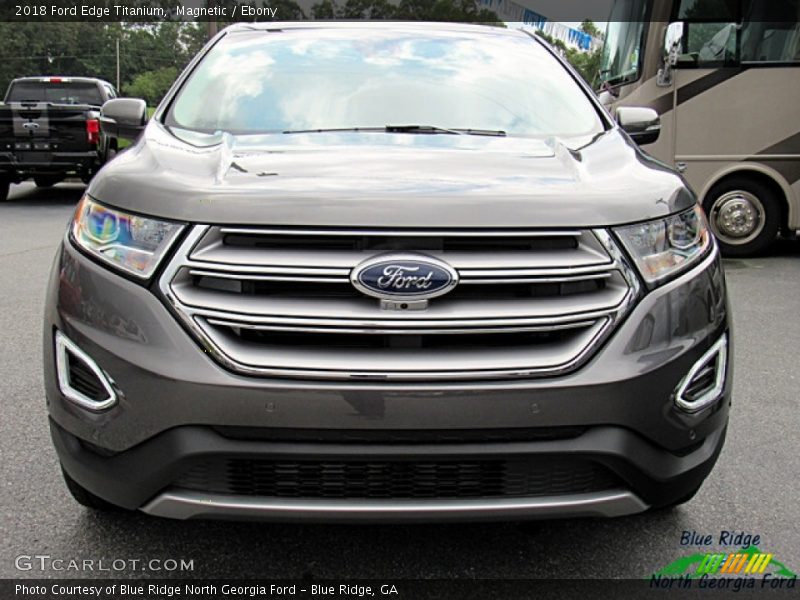 Magnetic / Ebony 2018 Ford Edge Titanium