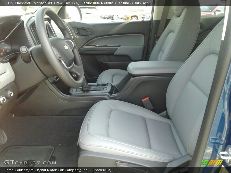 Pacific Blue Metallic / Jet Black/Dark Ash 2019 Chevrolet Colorado WT Crew Cab 4x4