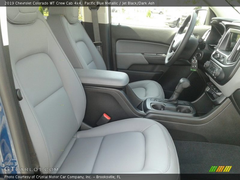 Pacific Blue Metallic / Jet Black/Dark Ash 2019 Chevrolet Colorado WT Crew Cab 4x4