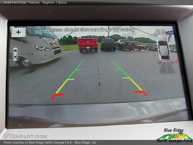 Magnetic / Ebony 2018 Ford Edge Titanium