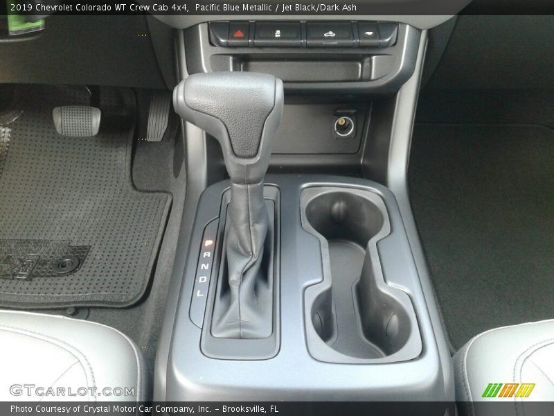 Pacific Blue Metallic / Jet Black/Dark Ash 2019 Chevrolet Colorado WT Crew Cab 4x4