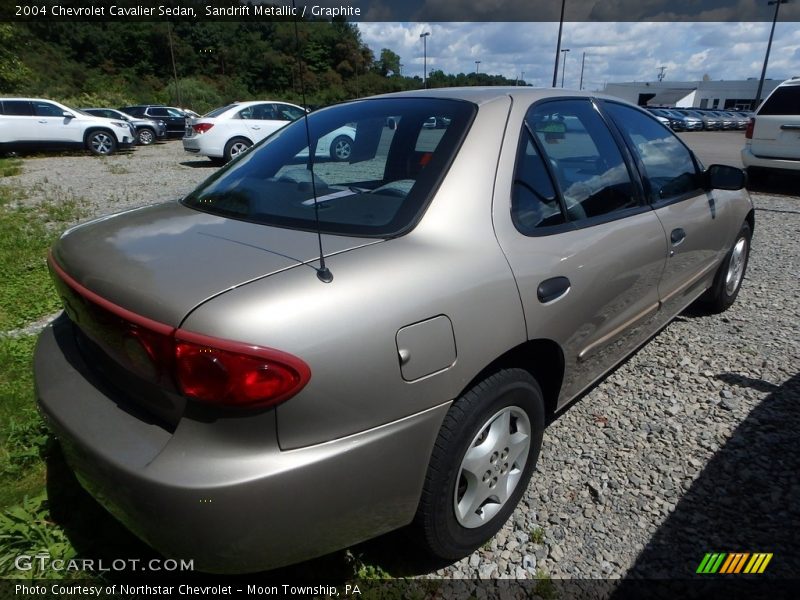 Sandrift Metallic / Graphite 2004 Chevrolet Cavalier Sedan