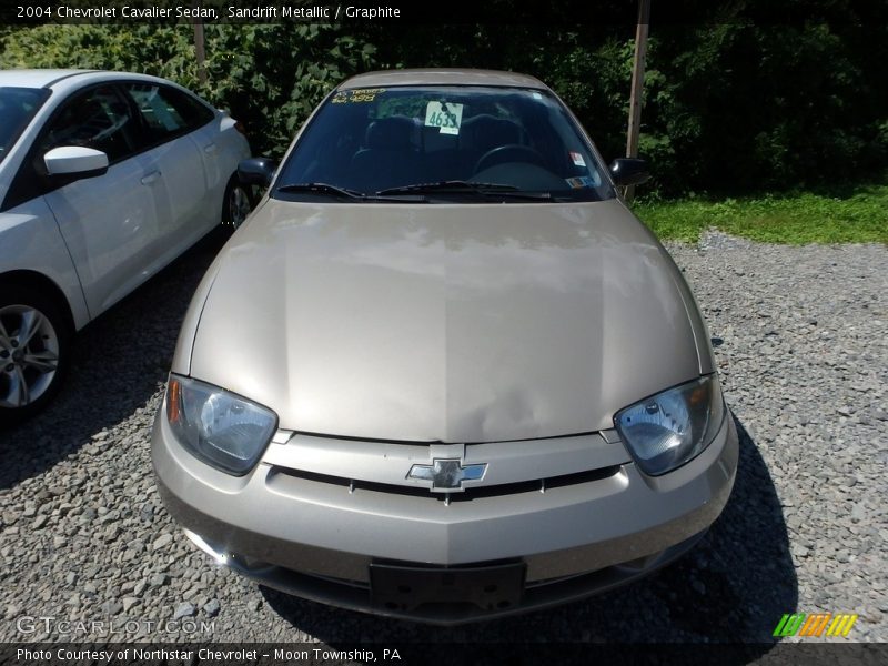 Sandrift Metallic / Graphite 2004 Chevrolet Cavalier Sedan