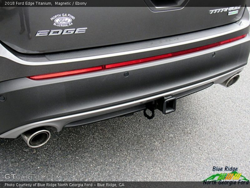 Magnetic / Ebony 2018 Ford Edge Titanium