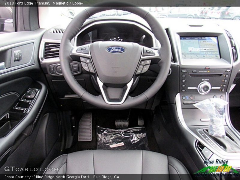 Magnetic / Ebony 2018 Ford Edge Titanium