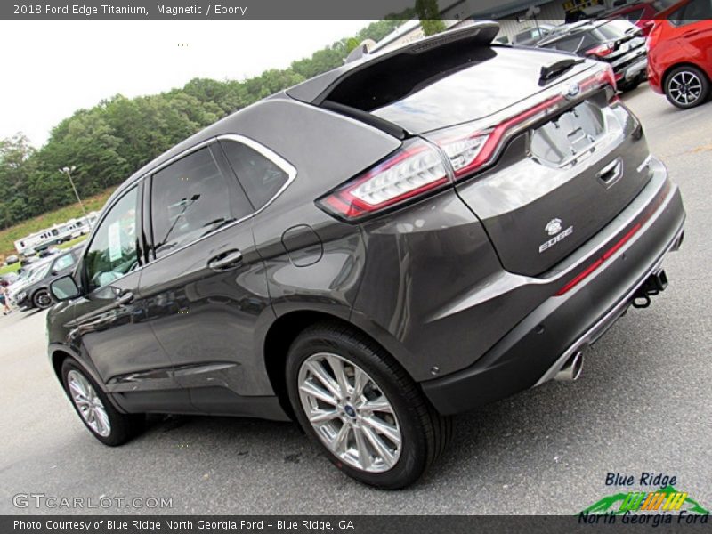 Magnetic / Ebony 2018 Ford Edge Titanium