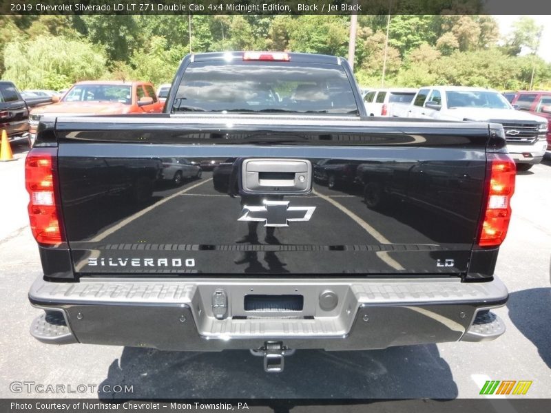 Black / Jet Black 2019 Chevrolet Silverado LD LT Z71 Double Cab 4x4 Midnight Edition